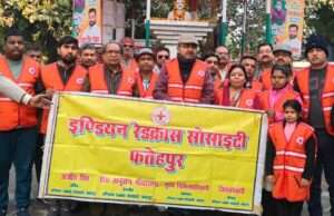 शास्त्री चौक पर गूंजा ‘जय जवान–जय किसान’, शास्त्री को किया गया नमन