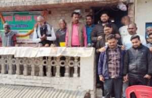 सकिपा के क्षेत्रीय कार्यालय शुभारंभ में जुटे पार्टी कार्यकर्ता, मां सरस्वती और नेताजी सुभाषचंद्र बोस को किया नमन