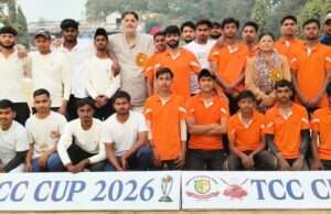 रुद्रा कोचिंग त्रिशूल क्रिकेट चैंपियनशिप के फाइनल में