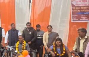 राजकीय इंटर कॉलेज महुअरिया में मनाया गया उत्तर प्रदेश स्थापना दिवस