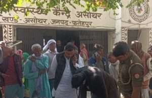 खिचड़ी देकर लौट रहे किसान की सड़क हादसे में मौत, तीन घायल