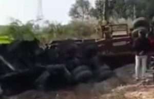 भीषण सड़क हादसा में डॉक्टर दंपति गंभीर घायल