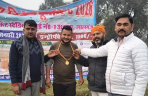 लीग मुकाबले में जय सिंह एकादश विजयी, ललित बने मैन आफ द मैच