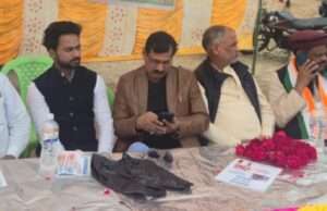 मनरेगा बचाओ संग्राम की चौपाल में कांग्रेस का सरकार पर करारा प्रहार