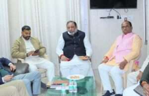 बिजली, लोक निर्माण एवं स्वास्थ्य सेवाओ को लेकर कोर कमेटी की अहम बैठक सम्पन्न