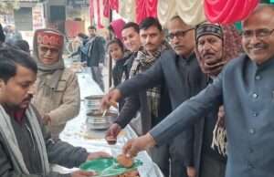 कचहरी परिसर में सुंदरकांड पाठ व भंडारे का आयोजन