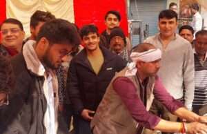 दीपू तिवारी की पुण्यतिथि पर श्रद्धांजलि सभा व विशाल भंडारे का आयोजन