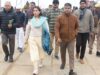 मण्डलायुक्त, जिलाधिकारी ने माघ मेला-2026 के दृष्टिगत तैयारियों का निरीक्षण कर जायजा लिया
