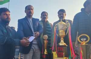 क्रिकेट प्रतियोगिता में चंदौली ने वाराणसी को 85 रनों से हराकर खिताब जीता