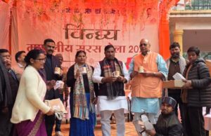 विंध्य मंडलीय सरस मेला में दिखा ग्रामीण महिलाओं का हुनर