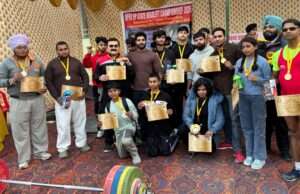 शाहजहांपुर में स्टेट ओपन डेडलिफ्ट चैंपियनशिप मे बी.एस.फिटनेस जिम के मोहम्मदी खिलाड़ियों का रहा दबदबा