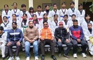 द्विमासिक ताइक्वांडो कलर बेल्ट परीक्षा परिणाम घोषित