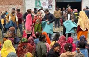 सवेरा फाउंडेशन के अध्यक्ष नौमान सिद्दीकी ने गरीबों को बांटे 500 कंबल, ठंड से मिली राहत