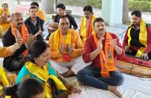 राम मंदिर स्थापना दिवस पर संगीतमय सुंदरकांड एवं भव्य भजन संध्या