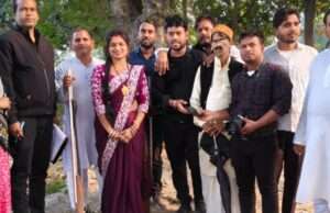 एन जे फिल्म प्रोडक्शन के बैनर तले बनी अवधी फिल्म दंश की शूटिंग पूरी