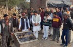 विधायक जयकुमार जैकी ने सेमरहटा गांव का भ्रमण कर विकास कार्यों का लिया जायजा