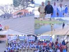 तमसा घाट पर जल जीवन मिशन के लिए निरंकारी भवन द्वारा सफाई कार्य शुरू