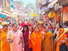 जनकल्याण के उद्देश्य से बेल्हा देवी मंदिर में सनातनी किन्नर अखाड़े का भव्य पूजन-अर्चन