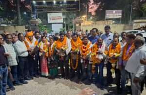 एजी ऑफिस के नौ कर्मचारी सेवानिवृत ,गेट पर दी गई विदाई
