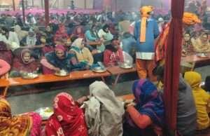 ओम नमः शिवाय के भण्डारे में तीन करोड श्रद्धालुओं ने ग्रहण किया प्रसाद