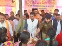 महाशिवरात्रि पर भारतभारी शिव मंदिर की सुरक्षा व्यवस्था का जायजा