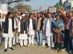 मनरेगा बजट कटौती के विरोध में कांग्रेस की ‘मनरेगा बचाओ’ पदयात्रा