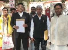 शिवाला महंत शिव मंदिर पर अवैध कब्जा को तत्काल हटाया जाए:एसके पांडे