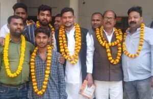 यूथ ब्रिगेड के राष्ट्रीय सचिव का हुआ स्वागत