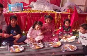 सात दिवसीय श्रीमद्भागवत कथा का विधिवत समापन