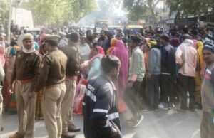 दुर्घटना में घायल मासूम की इलाज के दौरान मौत, हंगामा