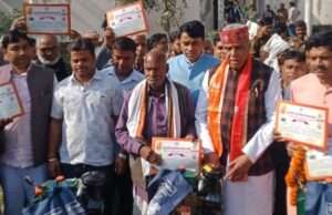 किसानों को बड़ी राहत, मुख्यमंत्री लघु सिंचाई योजना के तहत 286 पम्पसेट वितरित