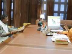 विधायक राजमणि कोल ने मुख्यमंत्री से मुलाकात कर विकास कार्यों के सौंपे पत्र