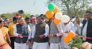 राज्यसभा सांसद अरुण सिंह ने किया महाराणा प्रताप पार्क का उद्घाटन