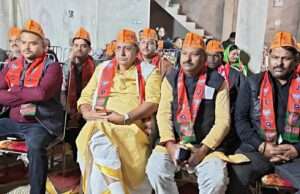 भाजपा कार्यकर्ताओं ने देखा केंद्रीय बजट का लाइव प्रसारण