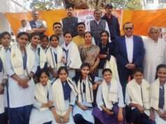 गाँधी मेमोरियल इंटर कॉलेज में विदाई समारोह सम्पन्न