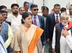 केंद्रीय मंत्री ने नवनिर्मित सरदार वल्लभभाई पटेल निर्यात सुविधा केंद्र चुनार का किया निरीक्षण