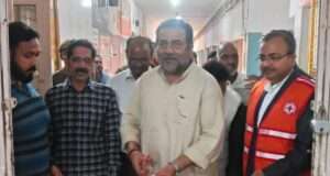 पुलवामा शहीदों की स्मृति में जिला अस्पताल में रक्तदान शिविर आयोजित