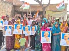 सहसों बाजार में लगाई महा संग्राम चैपाल