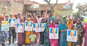 सहसों बाजार में लगाई महा संग्राम चैपाल