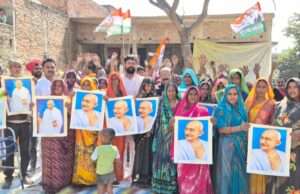 सहसों बाजार में लगाई महा संग्राम चैपाल