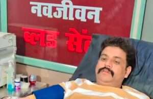 जन्मदिन से पहले जीवनदान: बंटी शर्मा ने किया रक्तदान, बची सैनिक परिवार की जान”