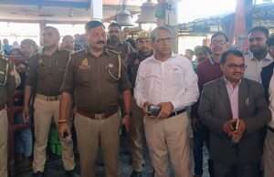 शांति व्यवस्था बनाए रखने के लिए प्रशासनिक अधिकारियों की संयुक्त पहल