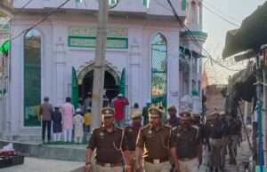 होली व रमजान को लेकर ननमई में पुलिस का फ्लैग मार्च, शांति व भाईचारे की अपील