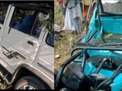 बोलेरो–ई-रिक्शा की टक्कर में युवक की मौत, तीन घायल