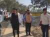 जिलाधिकारी ने सीडा सतहरियां में निर्माणाधीन पार्क का किया निरीक्षण, दिए सख्त निर्देश