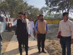 जिलाधिकारी ने सीडा सतहरियां में निर्माणाधीन पार्क का किया निरीक्षण, दिए सख्त निर्देश