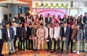 सांस्कृतिक कार्यक्रमों के बीच सम्पन्न हुआ बोर्ड परीक्षार्थियों का विदाई समारोह