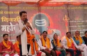 पार्श्व गायक रवि के अवधी गीतों से सजी शिवाला महोत्सव की शाम,झूमे श्रोता