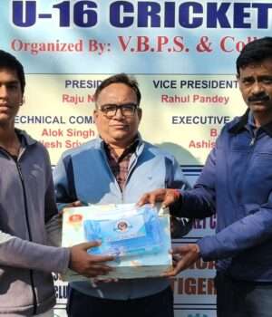 डॉ. डीएन तिवारी स्मृति अंडर-16 क्रिकेट प्रतियोगिता में पार्थ के शतक से श्री सहायक क्लब जीता