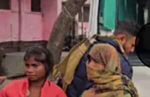 पिकअप ने बाइक को मारी टक्कर:तीन लोग घायल दो जिला अस्पताल लखीमपुर रेफर